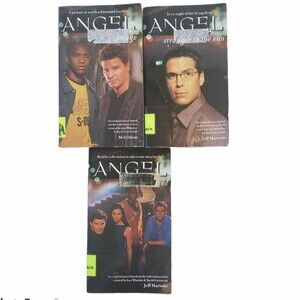 ANGEL PAPERBACK BOOK LOT x3